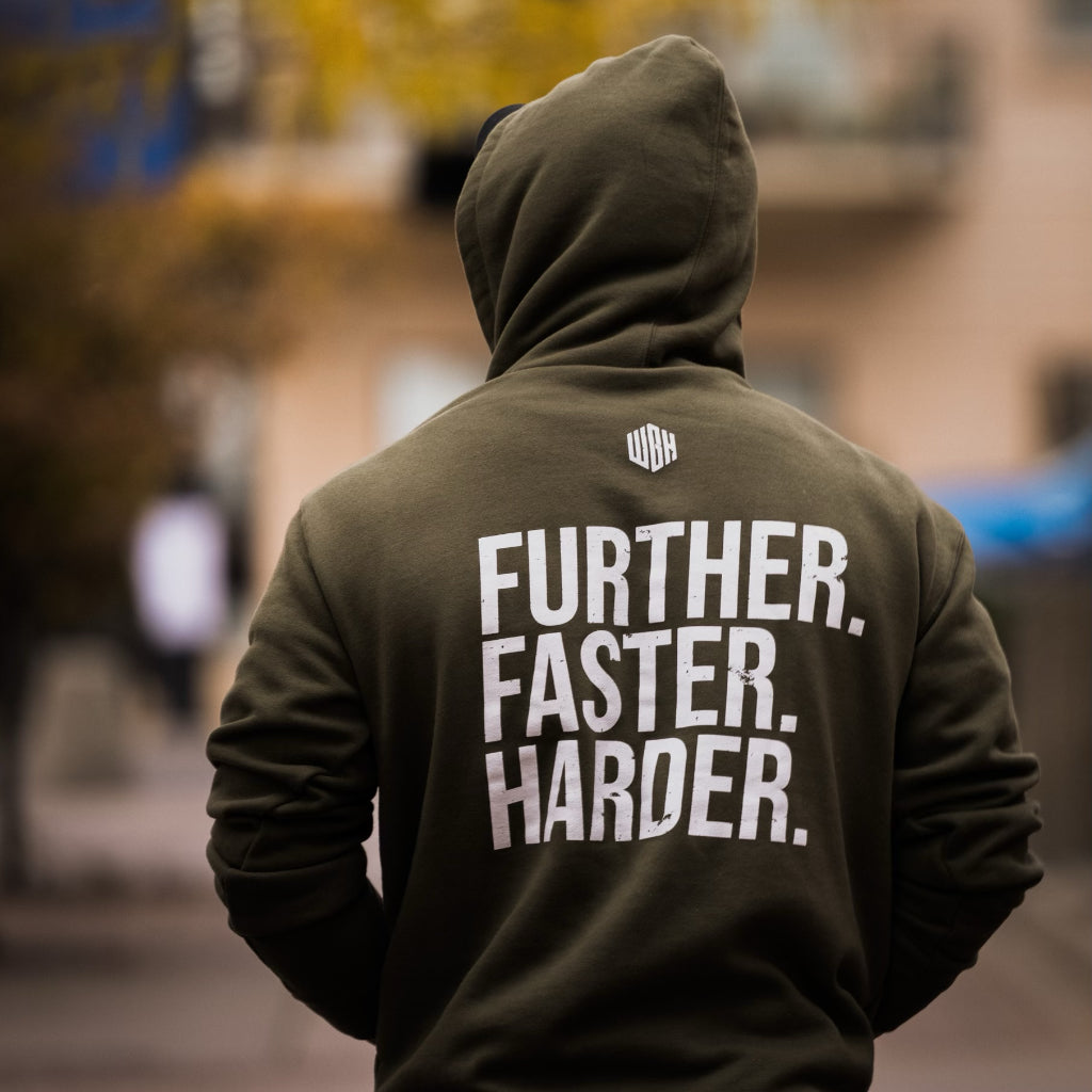 We Go Home - Further. Faster. Harder. - Hoodie