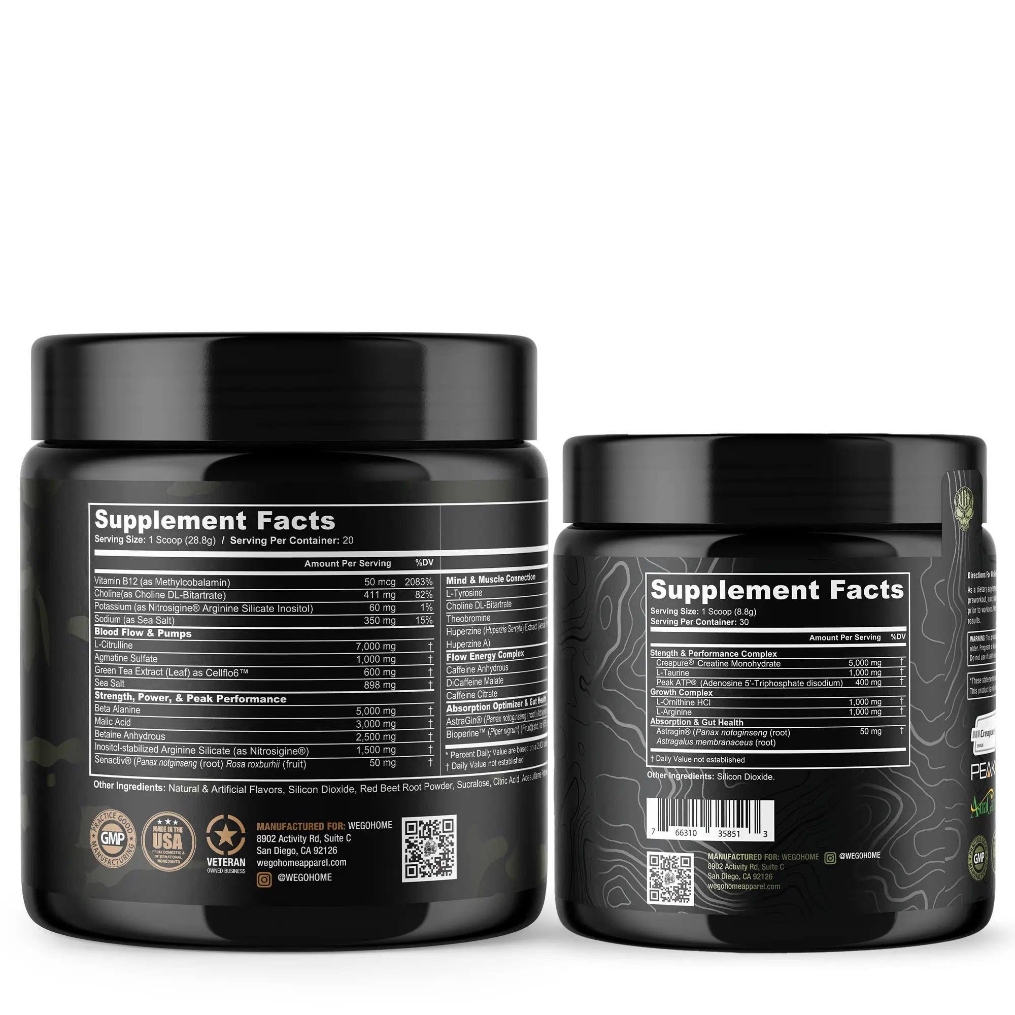 Peak Strength & Power Stack | Pre Workout + Creatine | We Go Home ...