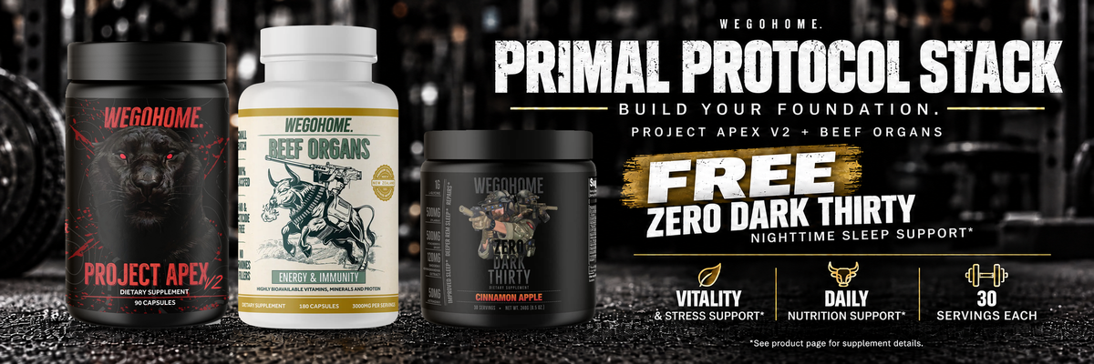 Primal Protocol Stack — Project Apex V2 + Beef Organs with FREE Zero Dark Thirty
