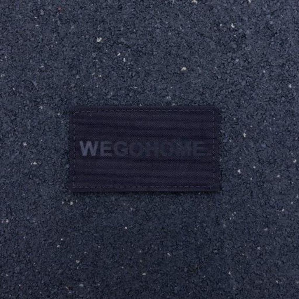 WE GO HOME PATCH - BLACK/INFRARED