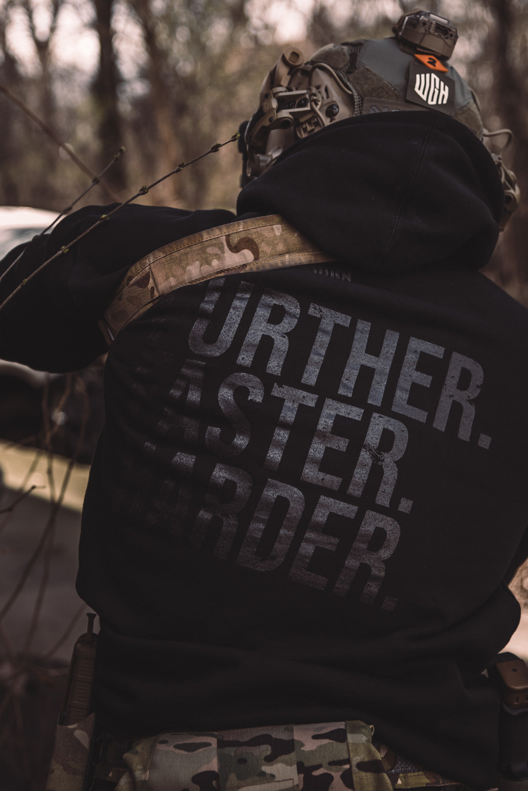 Further Faster Harder - Hoodie