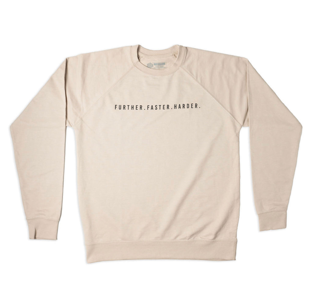 FURTHER FASTER HARDER Lightweight Loopback Terry Crew
